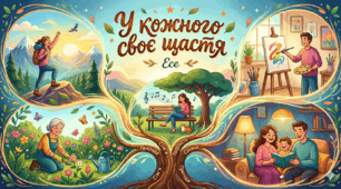 Есе "У кожного своє щастя"