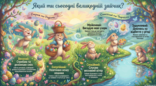 «Я сьогодні як великодній зайчик…»