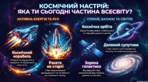 Космічний настрій. Яка ти частина Всесвіту...