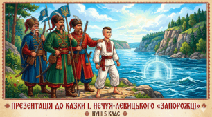 Презентація до  казки І. Нечуя-Левицького «Запорожці»