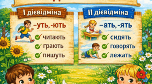 СР № 7. УМ. 6 клас. Дієвідмінювання дієслів. Інтелект України.