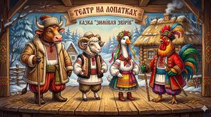 "Зимівля звірів": чарівний театр на лопатках