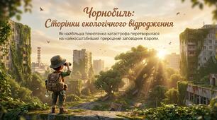 🎓НОВА та СУЧАСНА презентація на 52 слайди🎓☢️26 квітня - Уроки Чорнобиля: екологічні наслідки та відродження природи в зоні відчуження☢️ 📖Цікаві запитання🌳 Цікава інформація 🦌Анімована сучасна презентація🦅