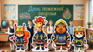 🚒Ростові фігури до Дня пожежної охорони🚒