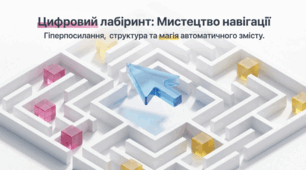 Цифровий лабіринт: Мистецтво навігації. Структура документа. Гіперпосилання. Автоматизоване створення змісту.