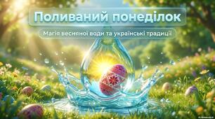 Поливаний понеділок.Презентація+інфографіка