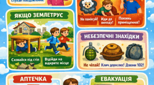 Пазл "Цивільний захист " 12 елементів