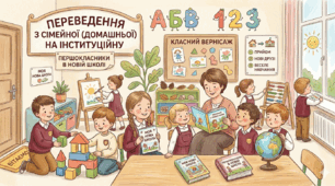 Наказ "Про переведення з сімейної  (домашньої) форми навчання  на інституційну"