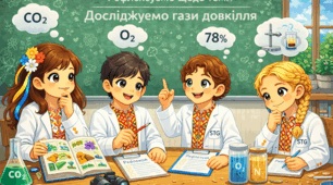 Рефлексуємо щодо теми "Досліджуємо гази довкілля"