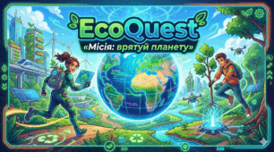 Інтерактивний позакласний захід з біології та екології EcoQuest «Місія: врятуй планету»