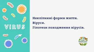 Неклітинні форми життя. Віруси.  Гіпотези походження вірусів.