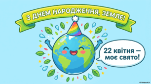 Дидактичний матеріал "З днем народження, Земле!"