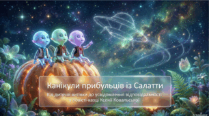 Презентація до твору Ксенії Ковальської «Канікули прибульців із Салатти»