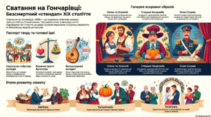 Характеристика дійових осіб п'єси "Сватання на Гончарівці"