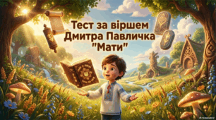 Тест за віршем Дмитра Павличка "Мати"