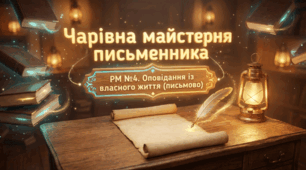 РМ №4. Оповідання із власного життя (п).