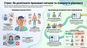 "Як розпізнати стрес".  16 квітня світ відзначає День обізнаності про стрес.