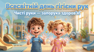 5 травня - Всесвітній день гігієни рук
