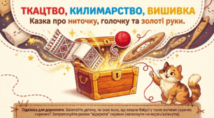 Презентація "Ткацтво, килимарство, вишивка." Соціум. Старша група.
