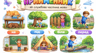Прийменник як службова частина мови