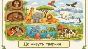 Проєкт "Де живуть тварини"