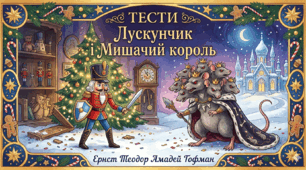 Тести  до повісті - казки "Лускунчик і Мишачий король" Ернста - Теодора - Амадея Гофмана