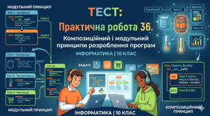 Практична робота 36. Композиційний і модульний принципи розроблення програм