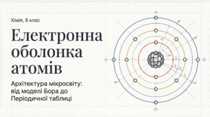 Електронна оболонка атомів.
