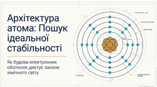 Будова електронних оболонок і властивості хімічних елементів.