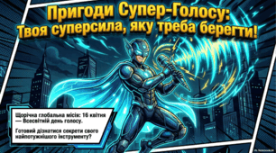 16 квітня - Всесвітній день голосу