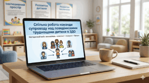 Презентація на тему: "Спільна робота команди психолого-педагогічного супровуду у подоланні поведінкових труднощів дітей з ООП"