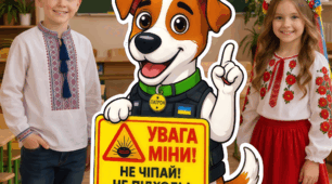 Ростова фігура «Пес Патрон» — Мінна безпека