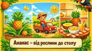 Проєкт "Ананас — від рослини до столу"