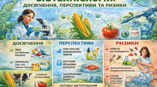 Біотехнологія: досягнення, перспективи та ризики