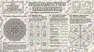 Стінгазета-розфарбовка "Психологічні цікавинки"