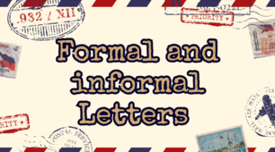 Formal letter and Informal letter( sorting)