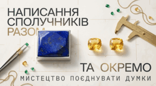 Написання сполучників разом та окремо