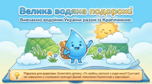 Презентація "Водойми України". Природа. Старша група.