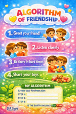 Poster Algorithms of kindnes | Інші матеріали. Англійська мова