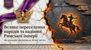 Презентація на тему: "Велике переселення народів. Падіння Стародавнього Риму"