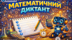 Математичний диктант