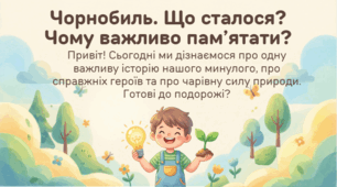 Презентація для дітей "Чорнобиль. Що сталося?  Чому важливо пам’ятати?"