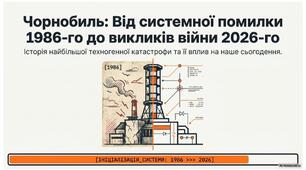 Чорнобиль:від системної помилки 1986 до викликів війни 2026