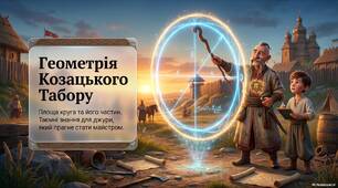 Площа круга та його частин