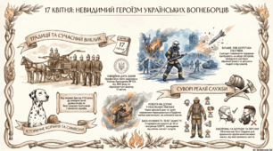 "17 квітня: невидимий героїзм українських вогнеборців"