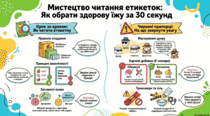 «Як читати склад продуктів» Мистецтво читання етикеток