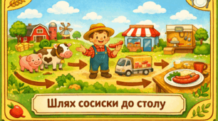 Проєкт "Шлях сосиски до столу"