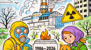 🎨 Мегарозмальовка «Чорнобиль 40 років»