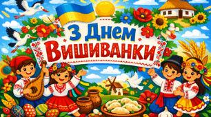 БАНЕР ДО СВЯТА ВИШИВАНКИ