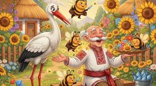 Казка " Бджолині вітаміни для дідуся Панаса'